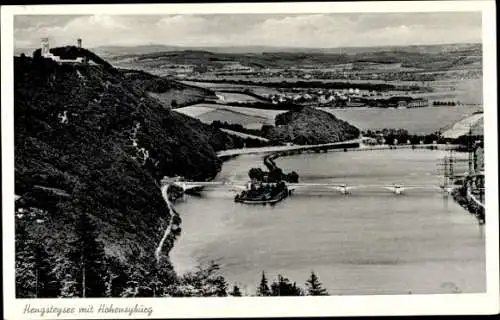 Ak Syburg Dortmund, Hohensyburg, Hengsteysee, Panorama