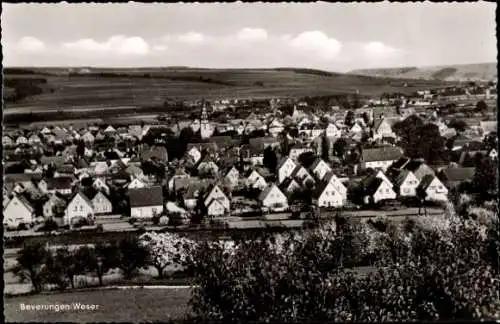 Ak Beverungen in Nordrhein Westfalen, Panorama vom Ort