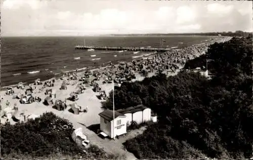 Ak Ostseebad Timmendorfer Strand, Teilansicht