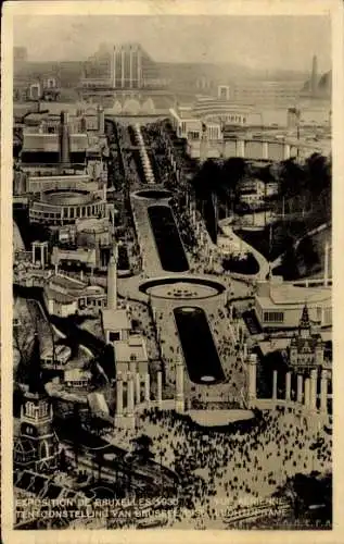 Ak Bruxelles Brüssel, Exposition 1935, Luftbild