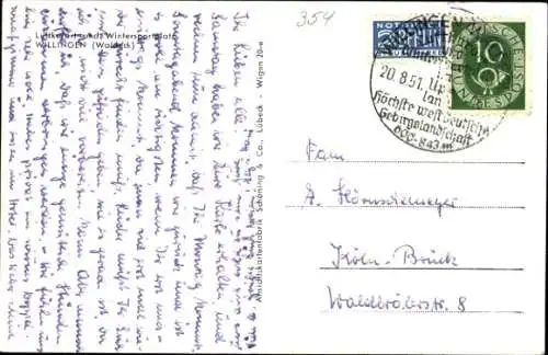 Ak Willingen im Upland Waldeck Hessen, Panorama