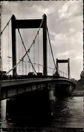 Ak Homberg am Rhein Duisburg, Rheinbrücke