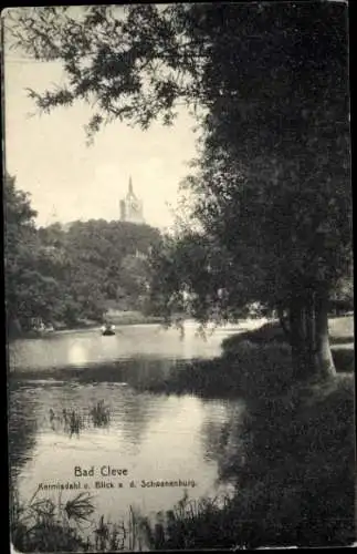 Ak Bad Cleve Kleve am Niederrhein, Kermisdahl, Schwanenburg