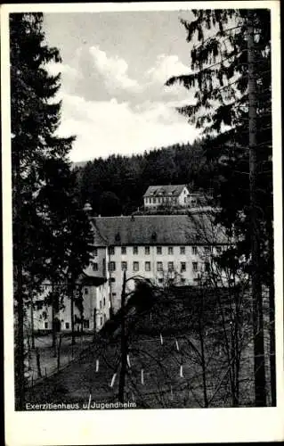 Ak Marienthal Seelbach bei Hamm an der Sieg Westerwald, Exerzitienhaus, Jugendheim