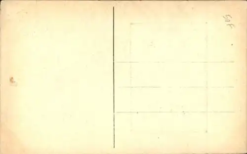 Passepartout Ak Nachdenkliche Frau auf Felsen