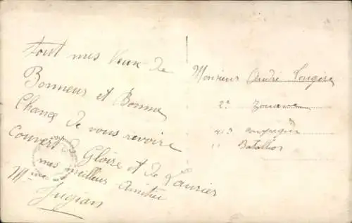 Ak Zuaven, Soldat in Uniform, Französische Fahne, Propaganda