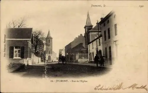 Ak Jeumont Nord, Rue de l’Eglise