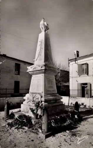 Ak Bords Charente Maritime, Kriegsdenkmal