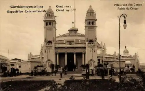 Ak Gent Gent Ostflandern, Internationale Ausstellung 1913, Palais du Congo