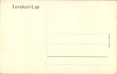 Ak Budapest Ungarn, Andrássy út