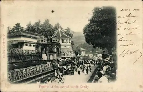 Ak Kandy Sri Lanka Ceylon, Tempel