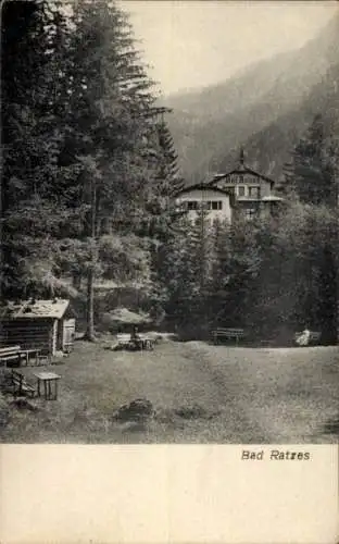 Ak Seis am Schlern Siusi Kastelruth Castelrotto Südtirol, Hotel Bad Ratzes