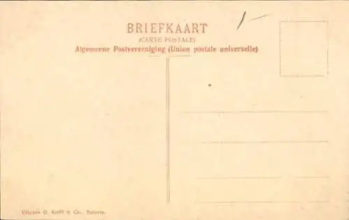 Ak Buitenzorg Bogor Java Indonesien, Bamboebrug te Batoe-Toelies