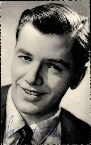 Ak Schauspieler Gerhard Riedmann, Portrait, Autogramm