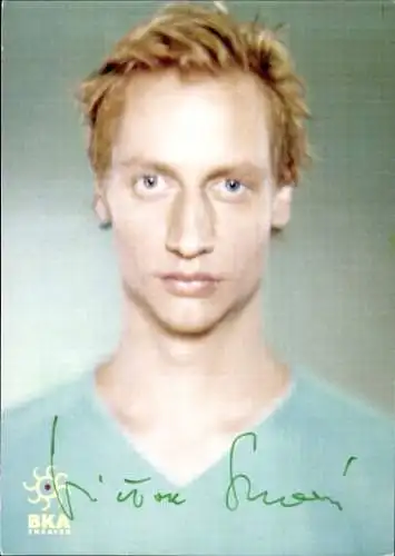 Ak Sänger Victor Schefe & Band, Portrait, Autogramm