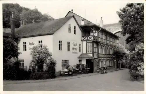 Ak Ziegenrück an der Saale, Hotel Heinke, FDGB Vertragsheim