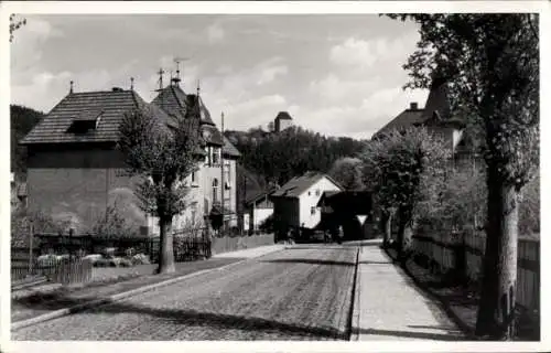 Ak Ziegenrück an der Saale Thüringen, Bahnhofstraße