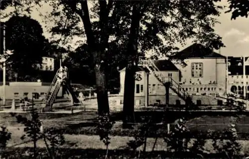 Ak Döbeln in Sachsen, Stadtbad, Freibad