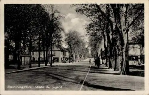 Ak Rheinsberg in der Mark, Straße der Jugend