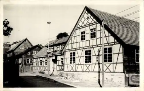 Ak Heubach Masserberg in Thüringen, Gasthaus Erholung