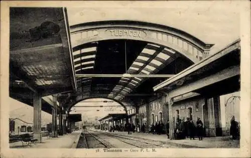 Ak Tlemcen Algerien, Bahnhof