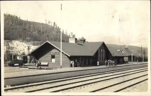 Ak Lake Louise Alberta Kanada, Bahnhof