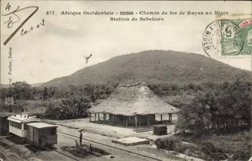 Ak Mali, Kayes Railway in Niger, Bahnhof Sebekoro