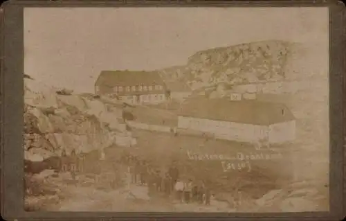 Kabinett Foto Lichtenau Alluitsoq Grönland, Kirche, Missionsstation der Herrnhuter Brüdergemeine