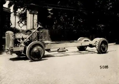 Foto Büssing NAG Fahrgestell mit C2-Motor, 4 Zyl, ca. 60 PS, ca. 1925