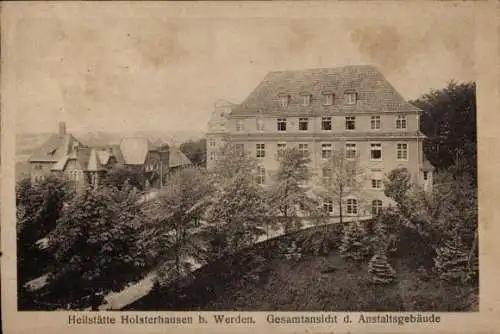 Ak Holsterhausen Herne Ruhrgebiet, Heilstätte, Anstaltsgebäude