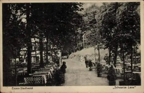 Ak Essen im Ruhrgebiet, Stadtwald, Schwarze Lene