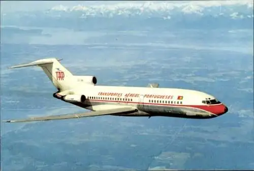 Ak Boeing 727, TAP, Portugiesisches Passagierflugzeug