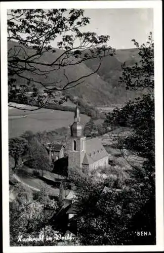 Ak Nachrodt Wiblingwerde im Sauerland, Teilansicht, Kirche