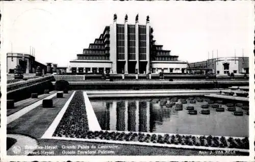 Ak Bruxelles Brüssel, Palais du Centenaire