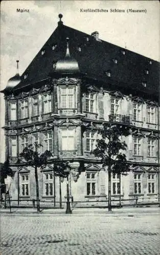 Ak Mainz am Rhein, Kurfürstliches Schloss, Museum