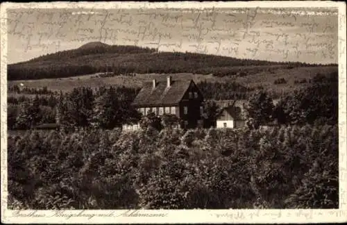 Ak Braunlage im Oberharz, Forsthaus Königskrug, Achtermann