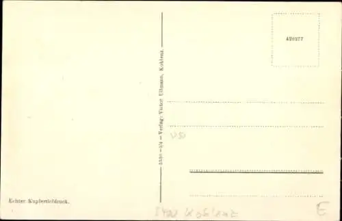 Ak Ehrenbreitstein Koblenz am Rhein, Festung, Schiffe