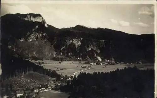 Ak Oberwössen Unterwössen Oberbayern, Panorama