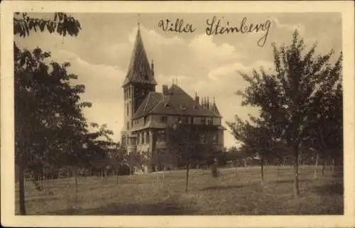 Ak Steinberg Sarstedt in Niedersachsen, christliche Volkshochschule, Villa Steinberg