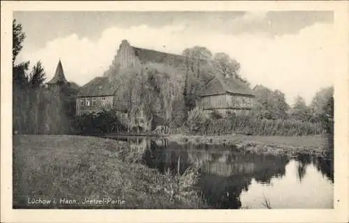 Ak Lüchow im Wendland, Jeetzel-Partie