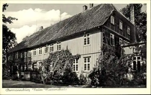 Ak Hermannsburg in der Lüneburger Heide, Neues Missionshaus