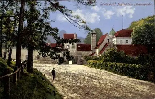 Ak Berlin Zehlendof Dahlem, Jagdschloss Grunewald