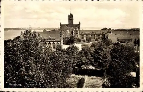 Ak Flensburg in Schleswig Holstein, Marineschule