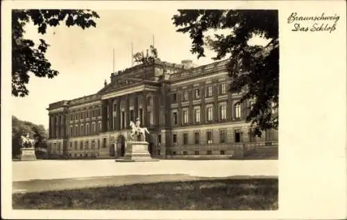 Ak Braunschweig in Niedersachsen, Schloss