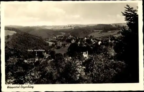 Ak Beyenburg Wuppertal, Hotel Porta Westfalica, Panorama