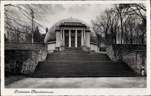Ak Barmen Wuppertal, Planetarium