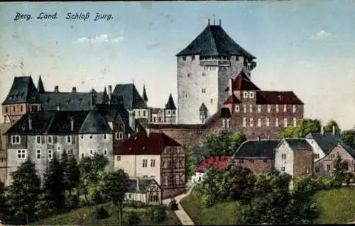 Ak Burg an der Wupper Solingen, Schloss Burg