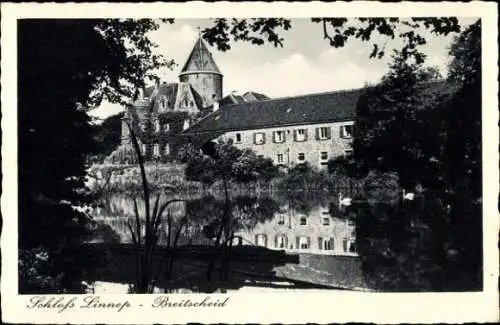 Ak Breitscheid Ratingen, Schloss Linnep