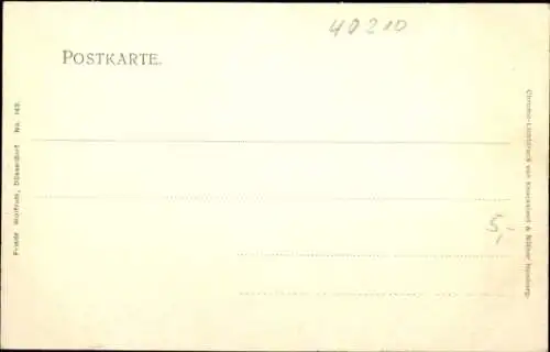 Ak Düsseldorf am Rhein, Gewerbe- und Industrieausstellung 1902, Friedr. Krupp Essen, Musikpavillon