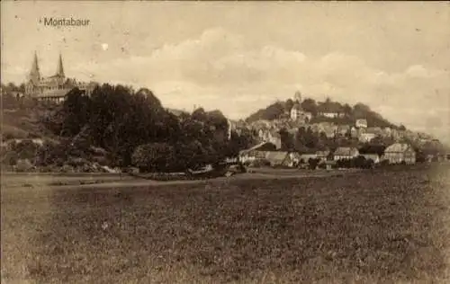 Ak Montabaur im Westerwald, Sicht auf den Ort